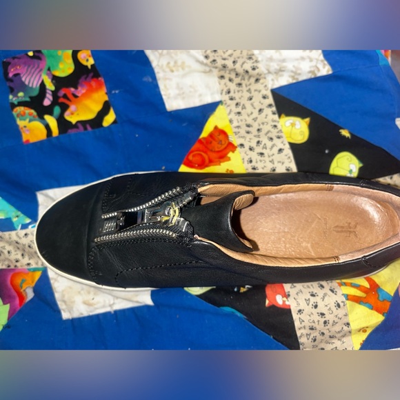 Frye Lena Low Zip Sneakers - Picture 10 of 15